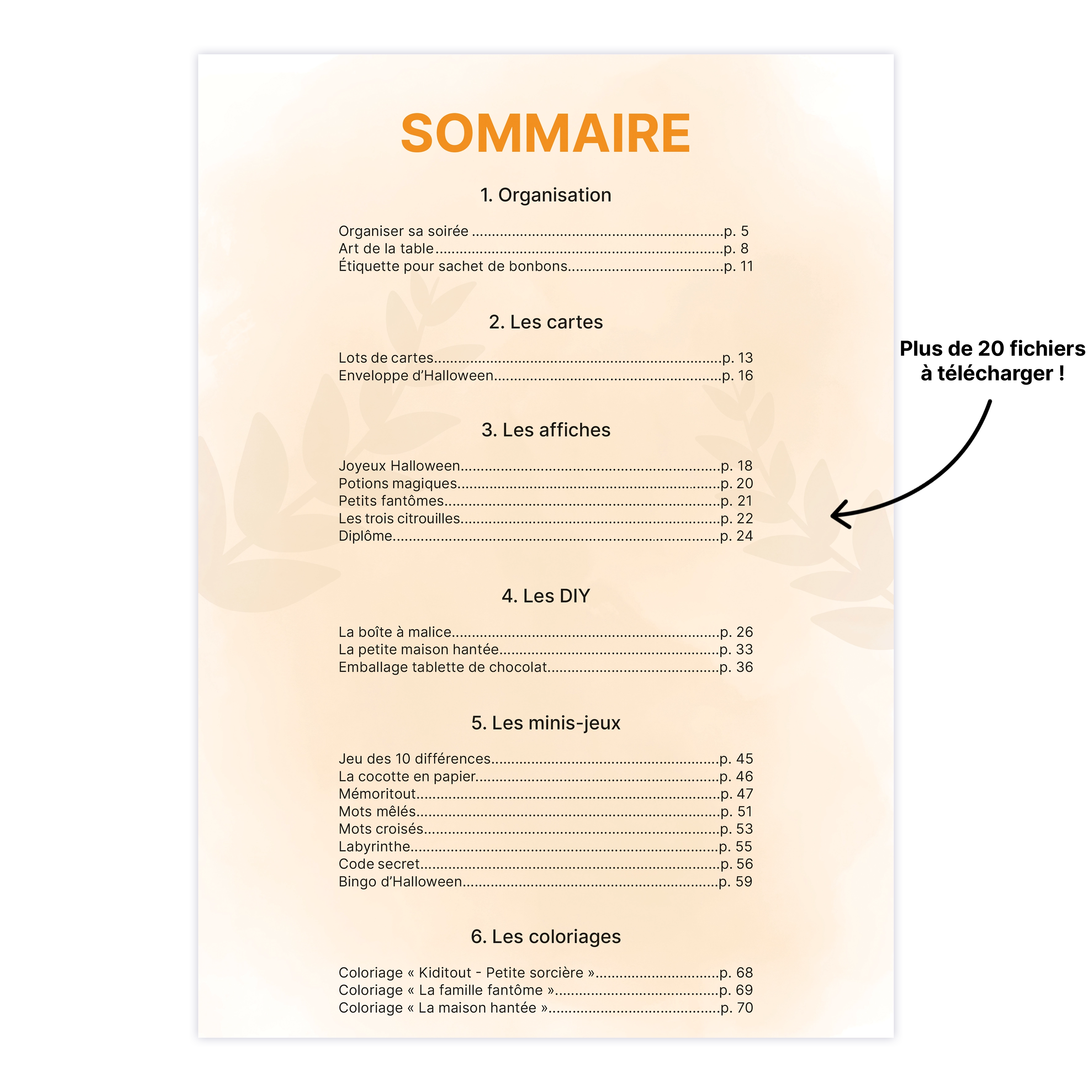 KIT À IMPRIMER - Halloween - Souvenir créatif, DIY, cartes et jeux