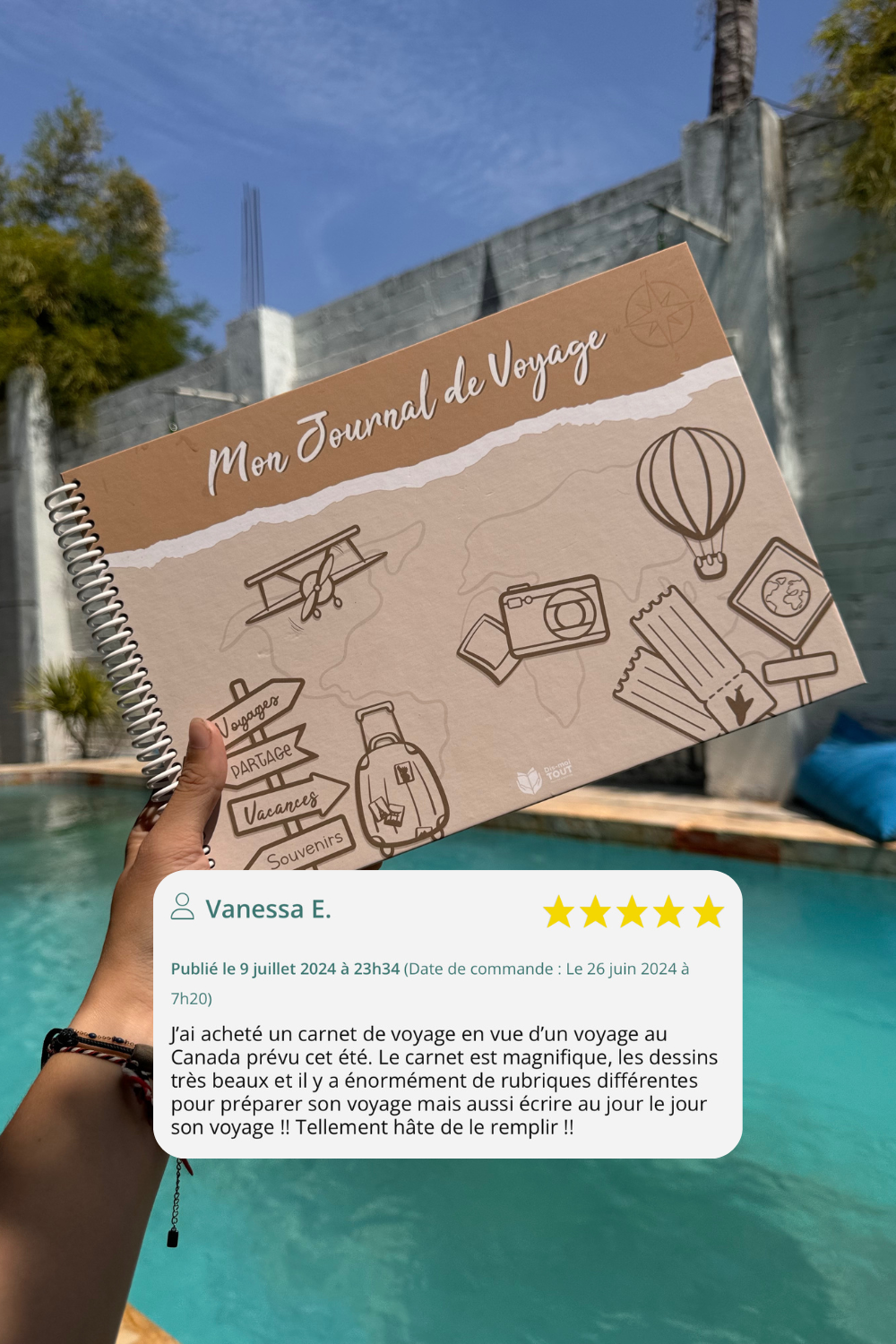Livre pour voyager avec avis
