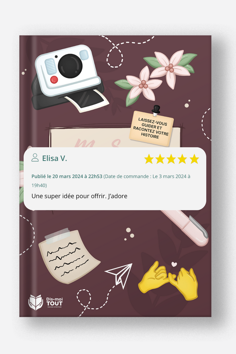 livre ma soeur, dis-moi tout avis client