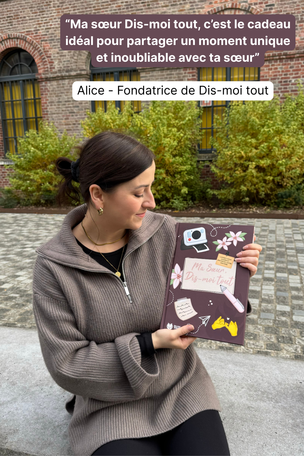 avis de la fondatrice des livres dis-moi tout