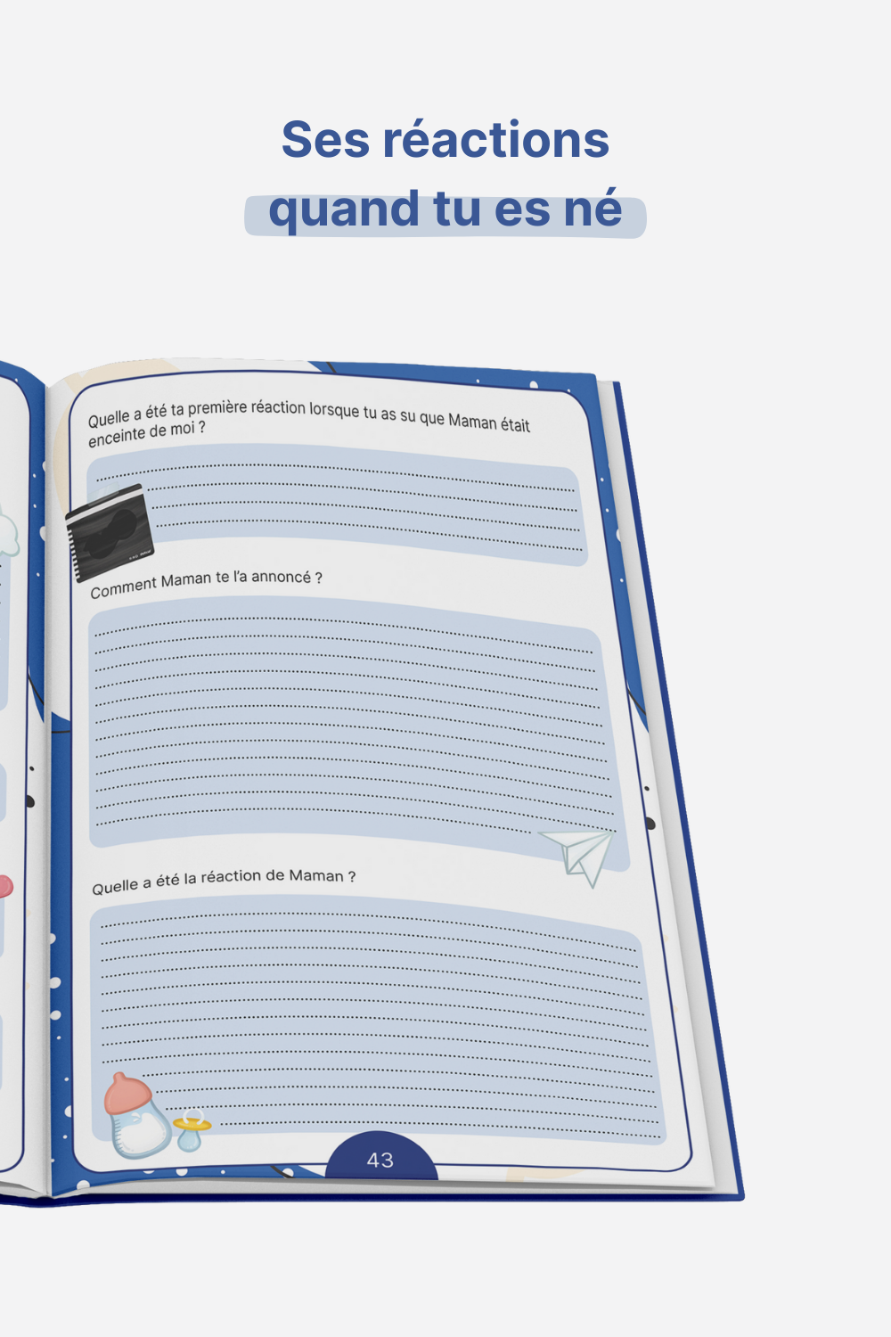 Photo du livre ouvert "Papa, Dis-moi tout"