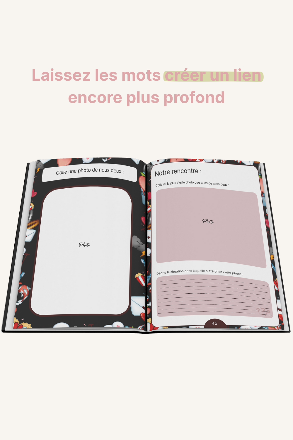 livre ouvert questions de couple