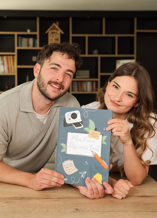 Cadeau pour frère – Livre personnalisé original à moins de 30 € 🎁