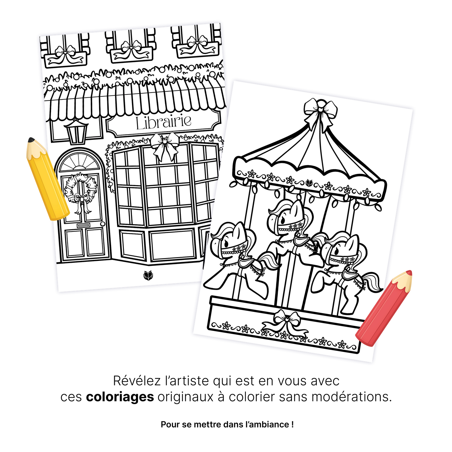 KIT À IMPRIMER - NOËL - Souvenir créatif, DIY, cartes et jeux