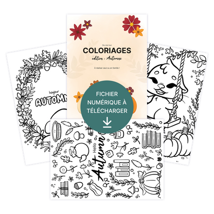 Coloriages Automne 2025 – À télécharger & imprimer