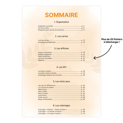 KIT À IMPRIMER - Halloween - Souvenir créatif, DIY, cartes et jeux