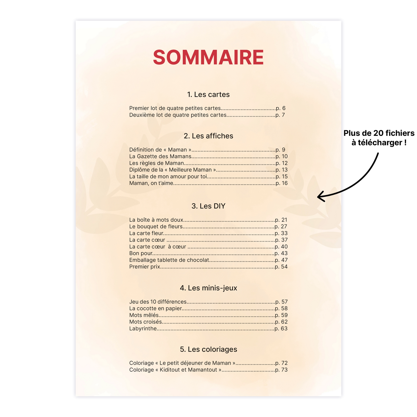 KIT À IMPRIMER - Maman  - Souvenir créatif, DIY, cartes et jeux