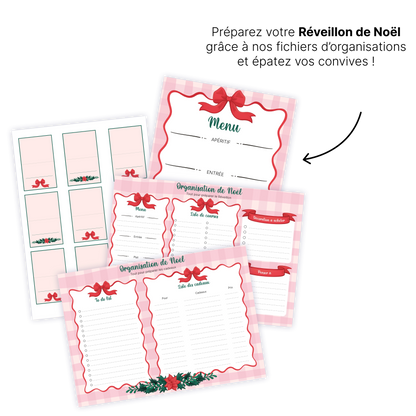 KIT À IMPRIMER - NOËL - Souvenir créatif, DIY, cartes et jeux
