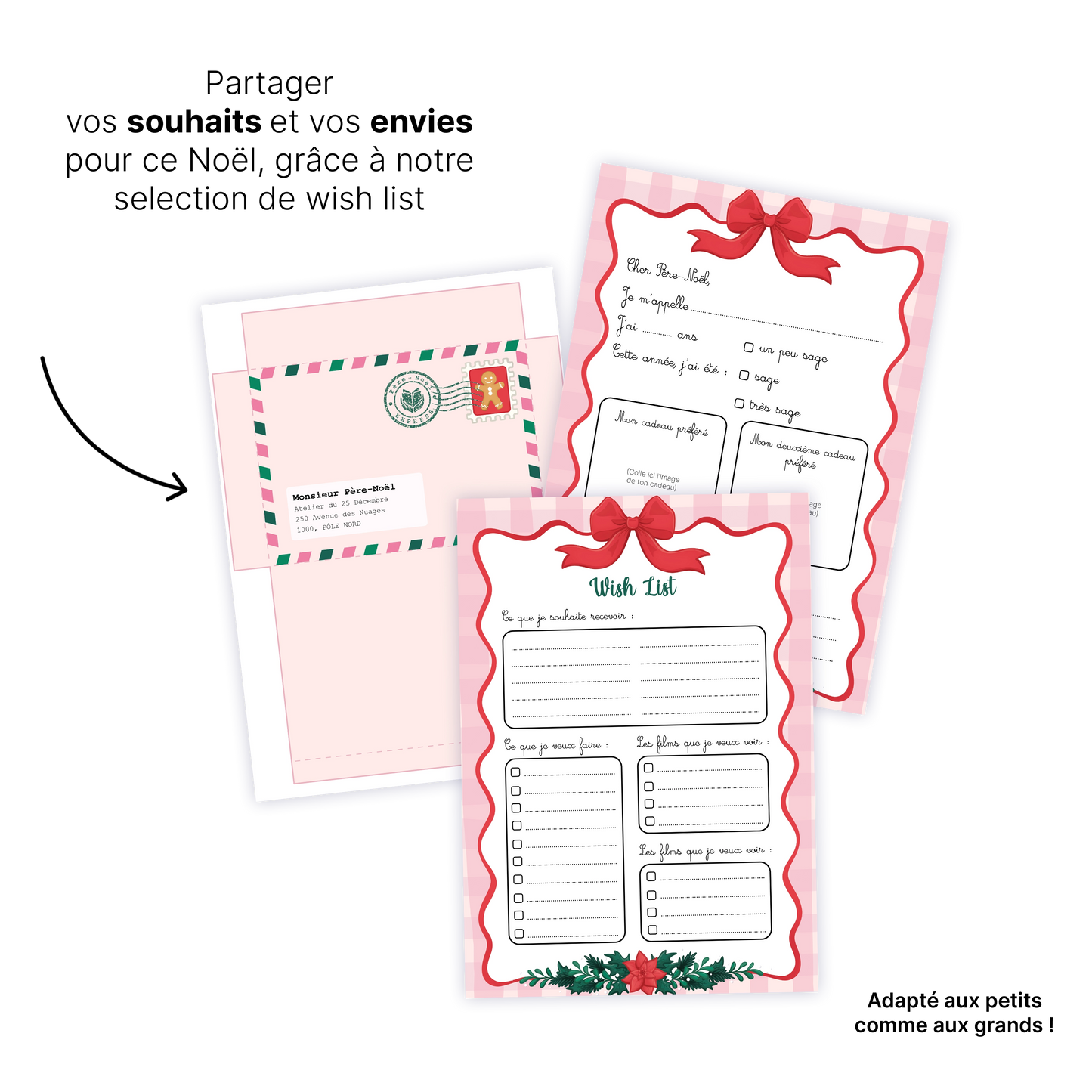 KIT À IMPRIMER - NOËL - Souvenir créatif, DIY, cartes et jeux