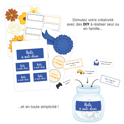 KIT À IMPRIMER - Papa  - Souvenir créatif, DIY, cartes et jeux