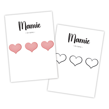 Affiches cadeau mamie - À télécharger & imprimer