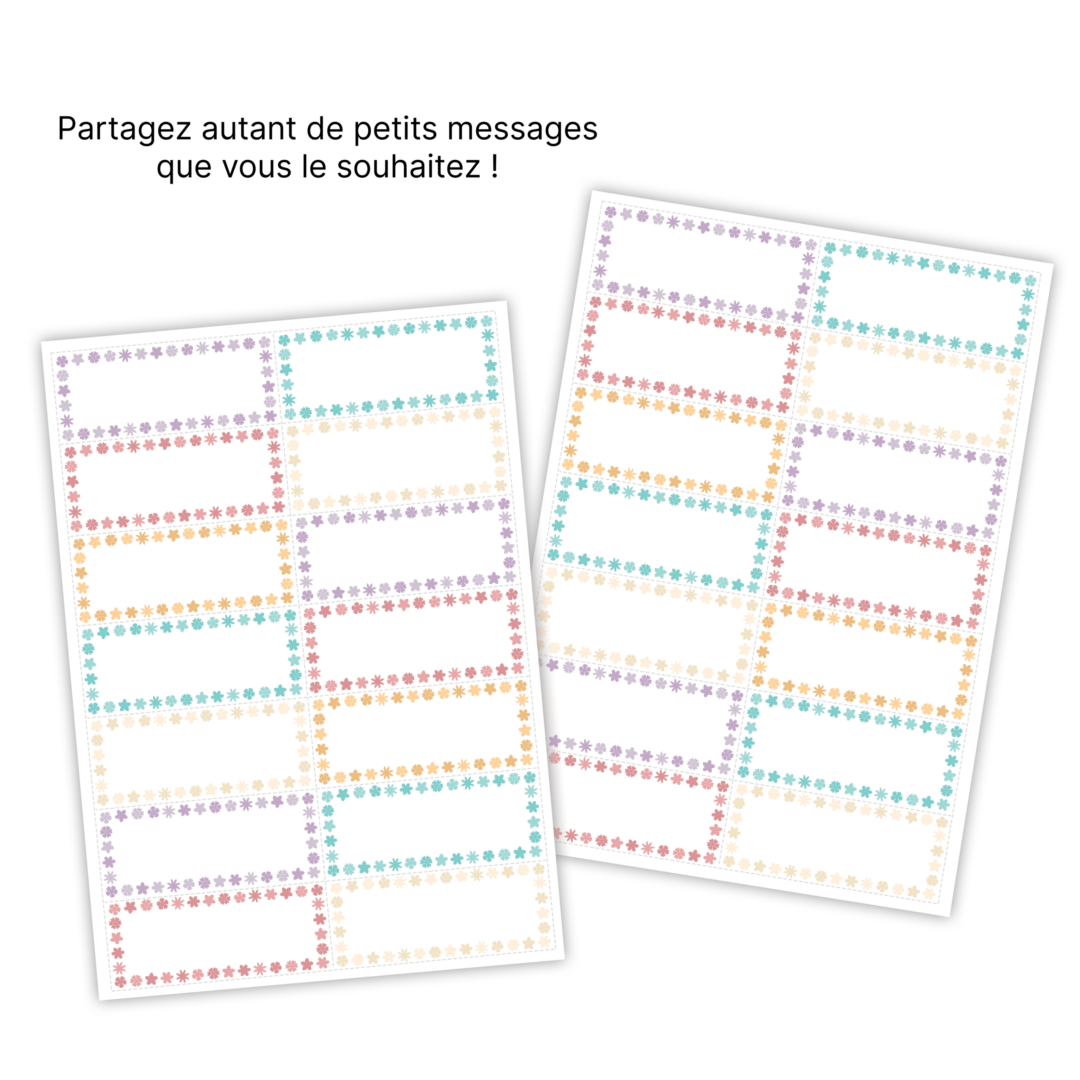 La boîte à mots doux spéciale grand-mère - À télécharger & imprimer