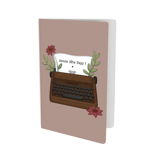Carte de voeux - Bonne fête Papy !
