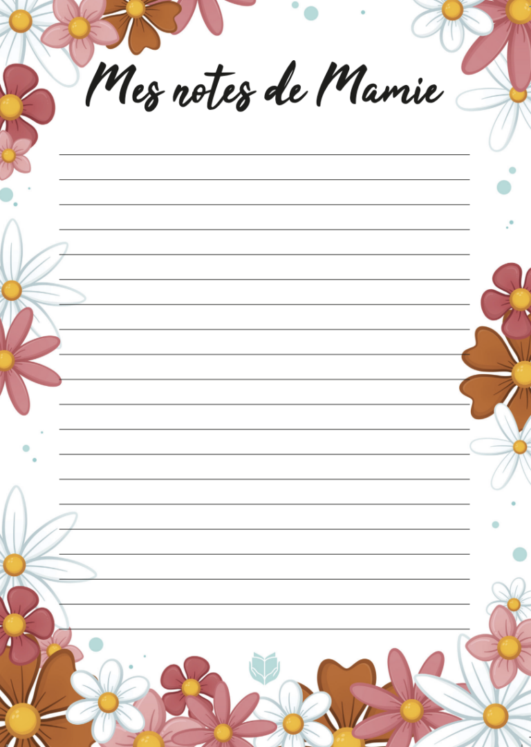Bloc-notes - Mes notes de mamie