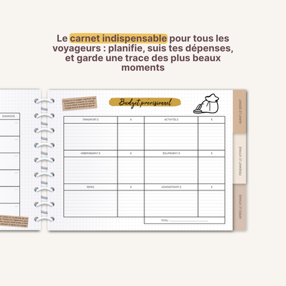 Mon journal de voyage