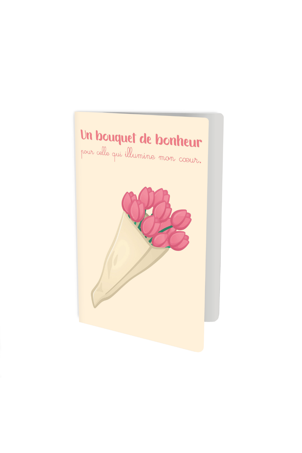 Carte de vœux - Spéciale maman - Bouquet de tulipes