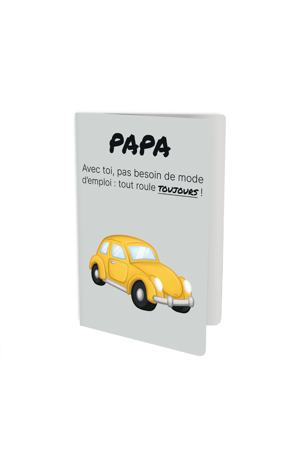Carte de vœux - Spéciale papa - Avec toi, ça roule