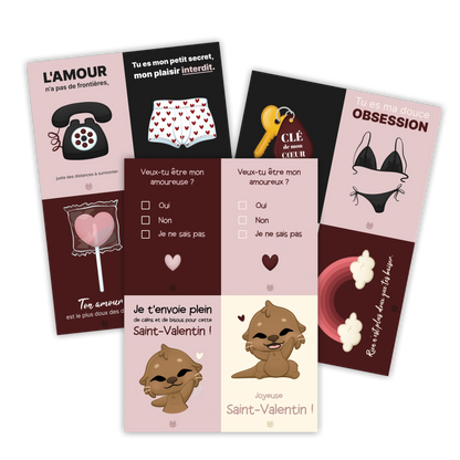 KIT À IMPRIMER - Spécial couple - Souvenir créatif, DIY, cartes et jeux