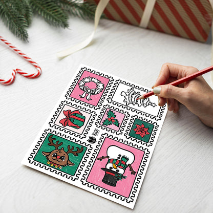 KIT À IMPRIMER - NOËL - Souvenir créatif, DIY, cartes et jeux