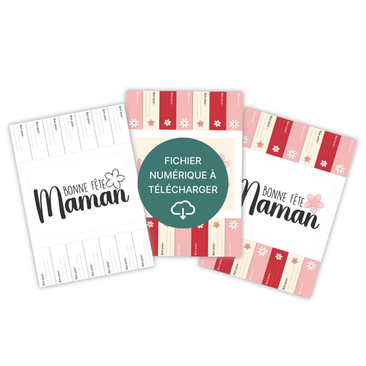 "Bon pour ..." pour les mamans - À télécharger & imprimer