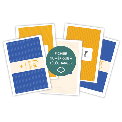 Emballage chocolat spécial cadeau papa - À télécharger & imprimer