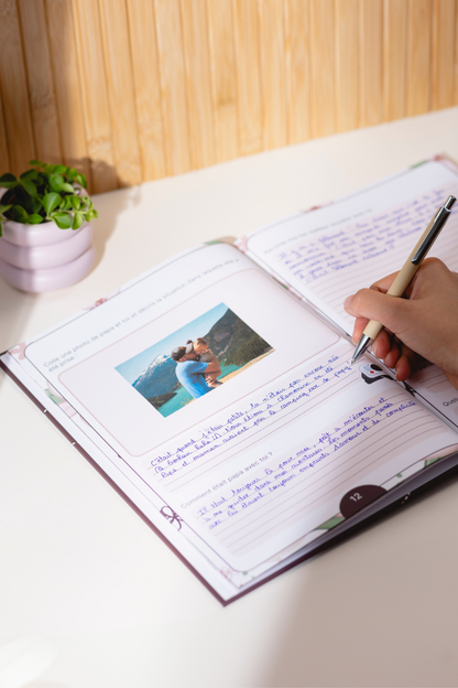 Remplissage du livre ma soeur, dis-moi tout