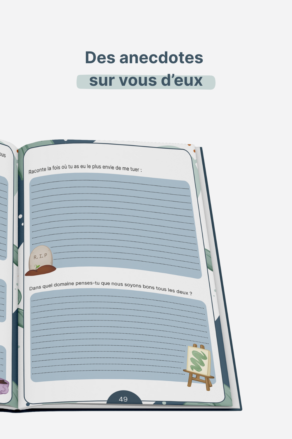 Page du livre "Mon frère, Dis-moi tout"
