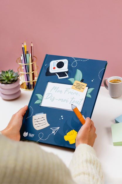 Photo du livre "Mon frère, Dis-moi tout"