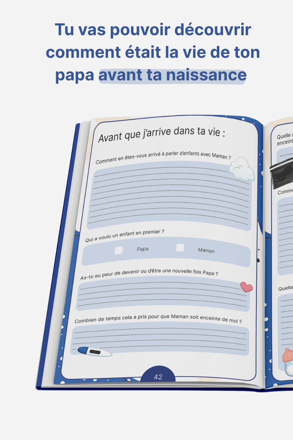 Livre Papa, dis-moi tout ouvert