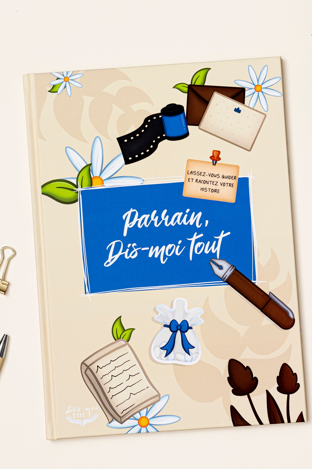 Photo du livre "Parrain, Dis-moi tout"