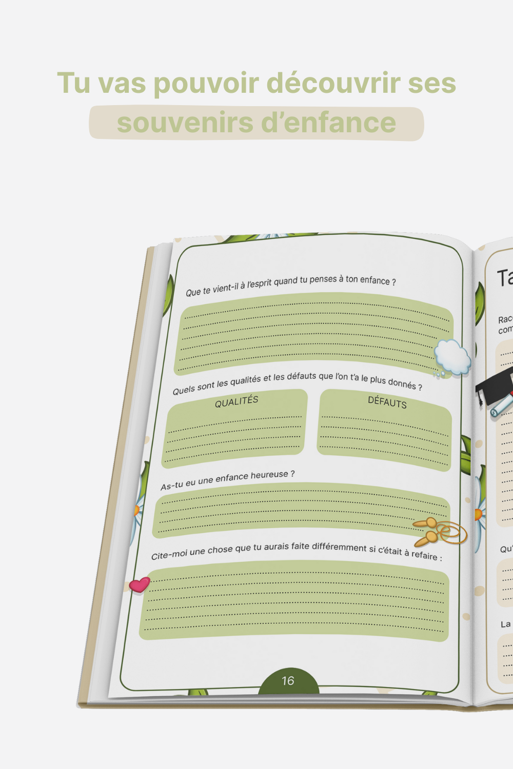 Page du livre "Parrain, Dis-moi tout"
