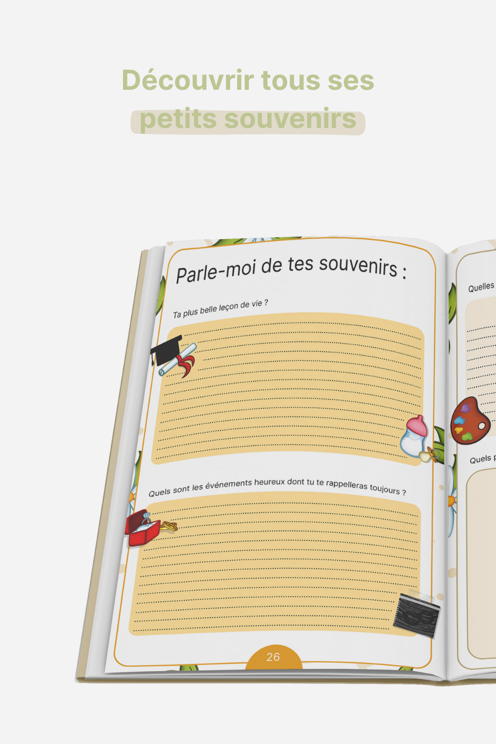 Photo d'une page du livre "Parrain, Dis-moi tout"