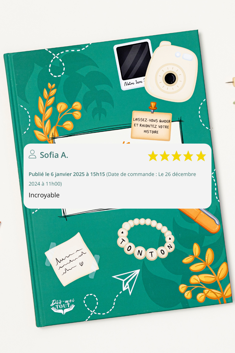 client avis livre tonton, dis-moi tout