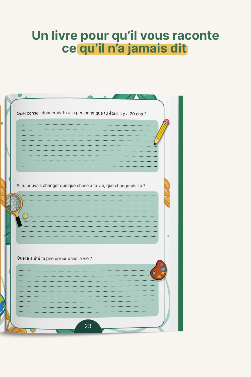 livre tonton, dis-moi tout cadeau