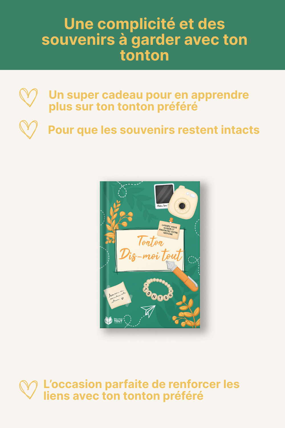 explications livre tonton, dis-moi tout