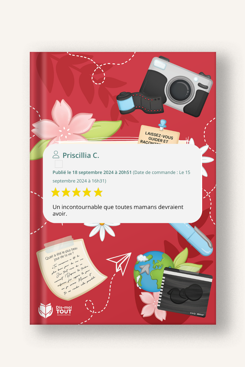 avis d'une cliente livre maman, dis-moi tout