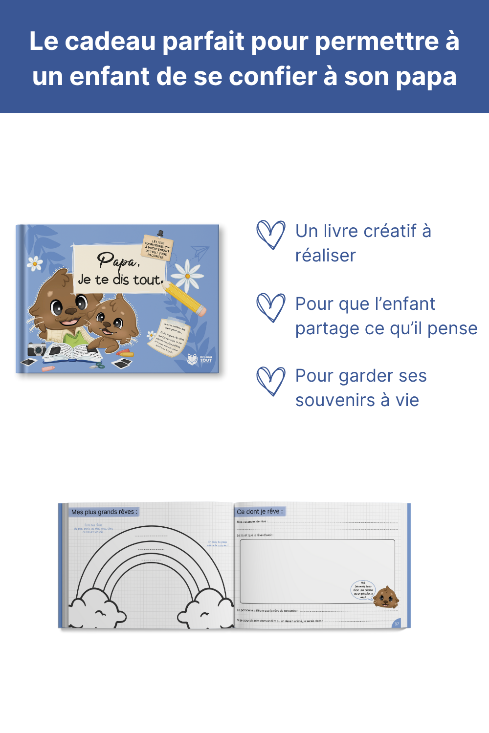 Livre papa, je te dis tout description du produit
