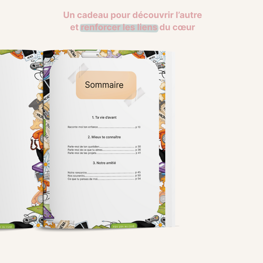 Mon ami.e, dis-moi tout