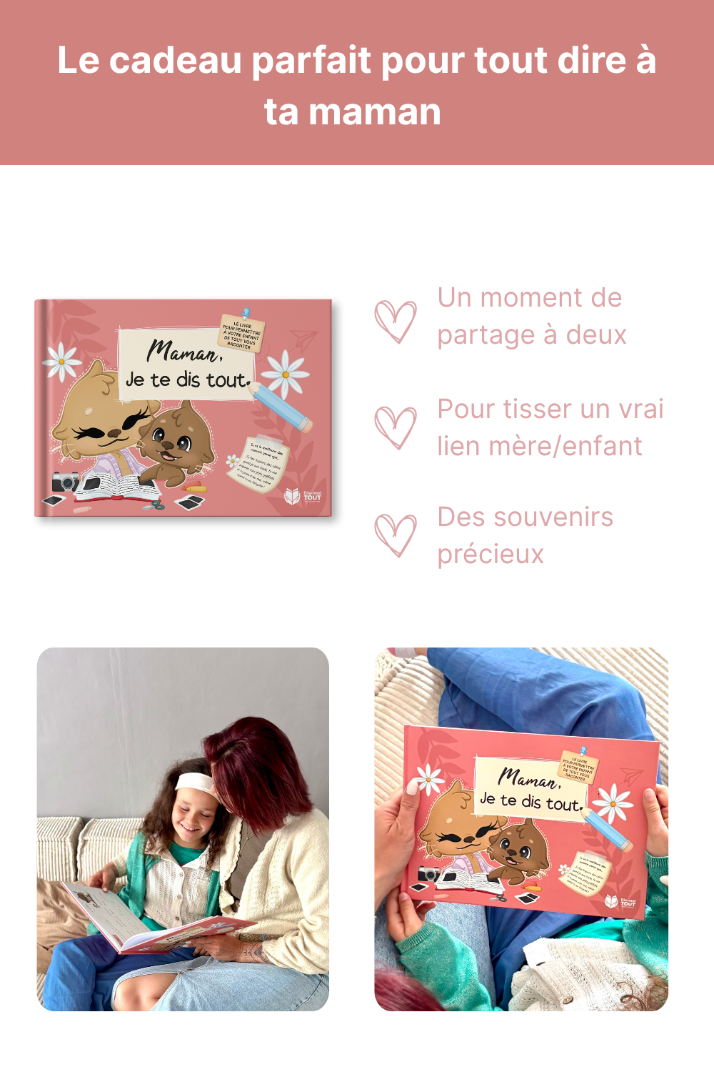 Fiche descriptive du livre "Maman, je vous dis tout"