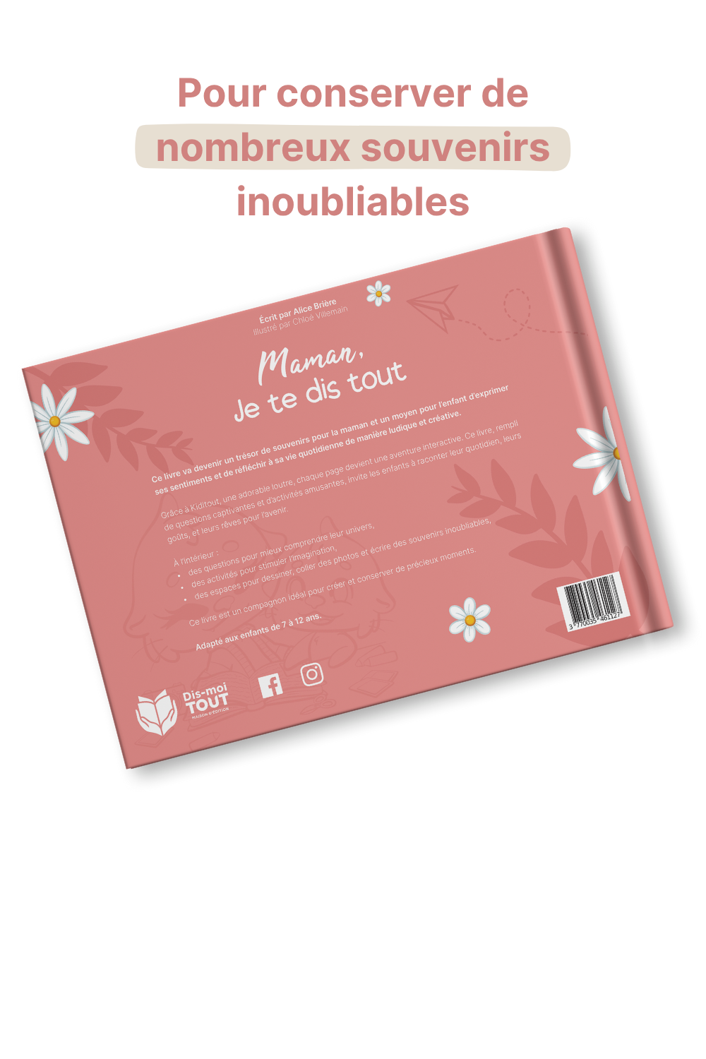 Quatrième de couverture du livre "Maman, je vous dis tout"