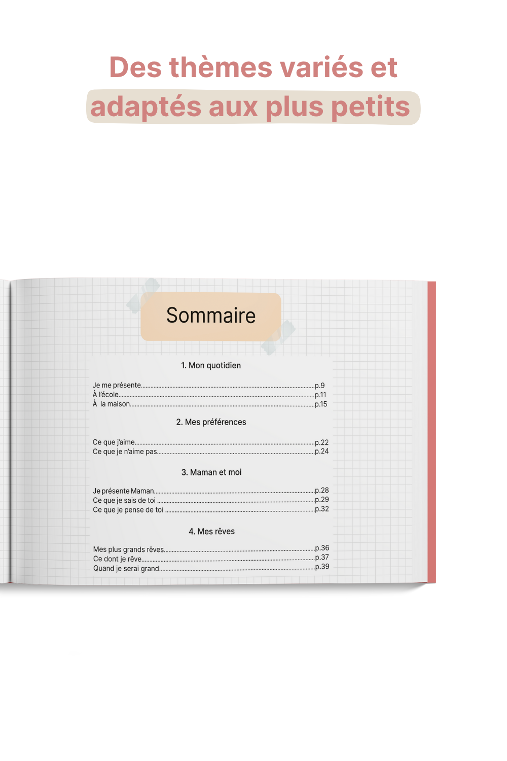 Photo du sommaire du livre "Maman, je vous dis tout"