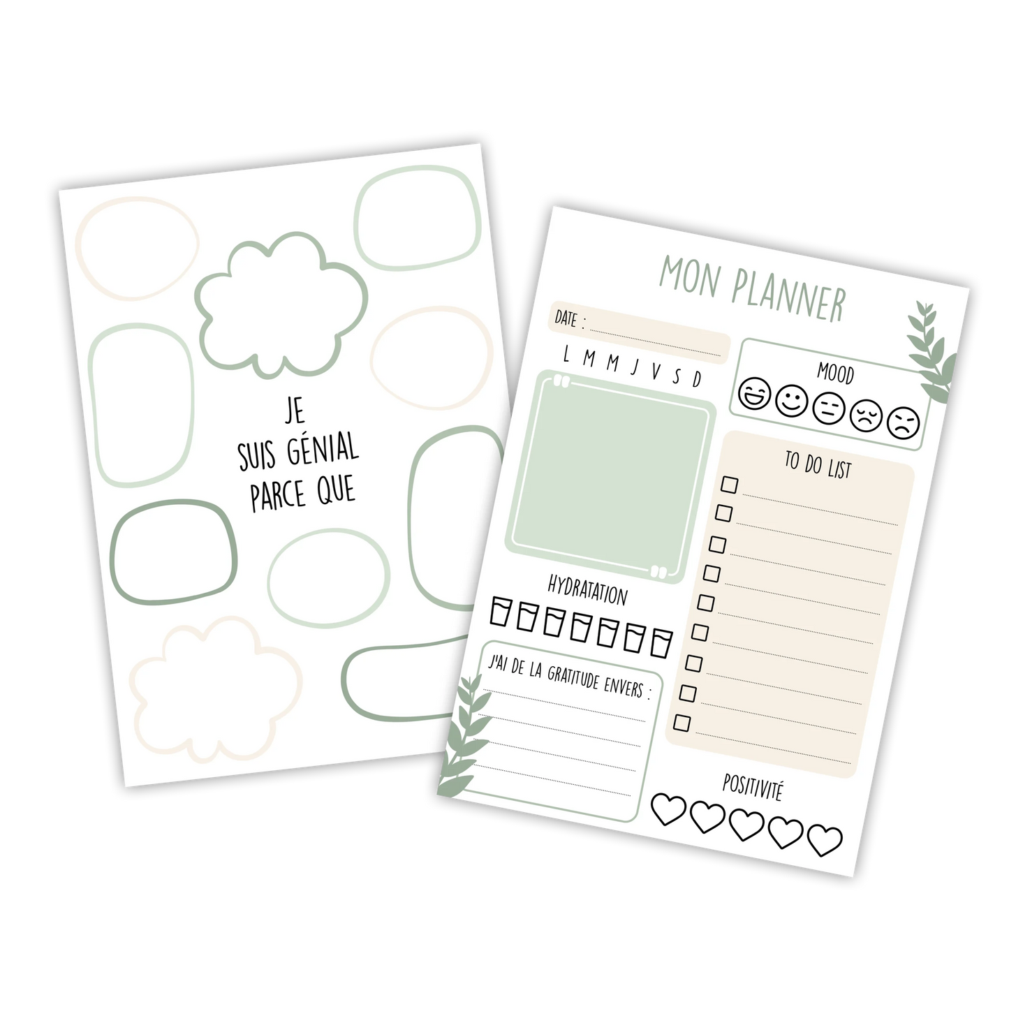 KIT À IMPRIMER - Focus & Confiance en soi