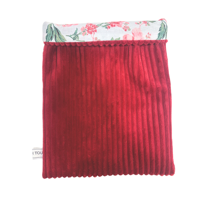 Pochette à livre - Rouge