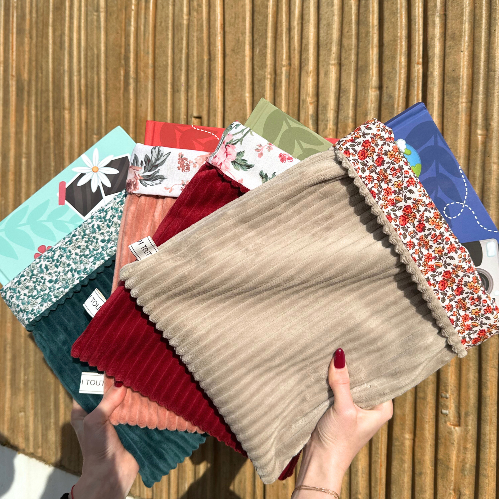 Pochette à livre - Bleu
