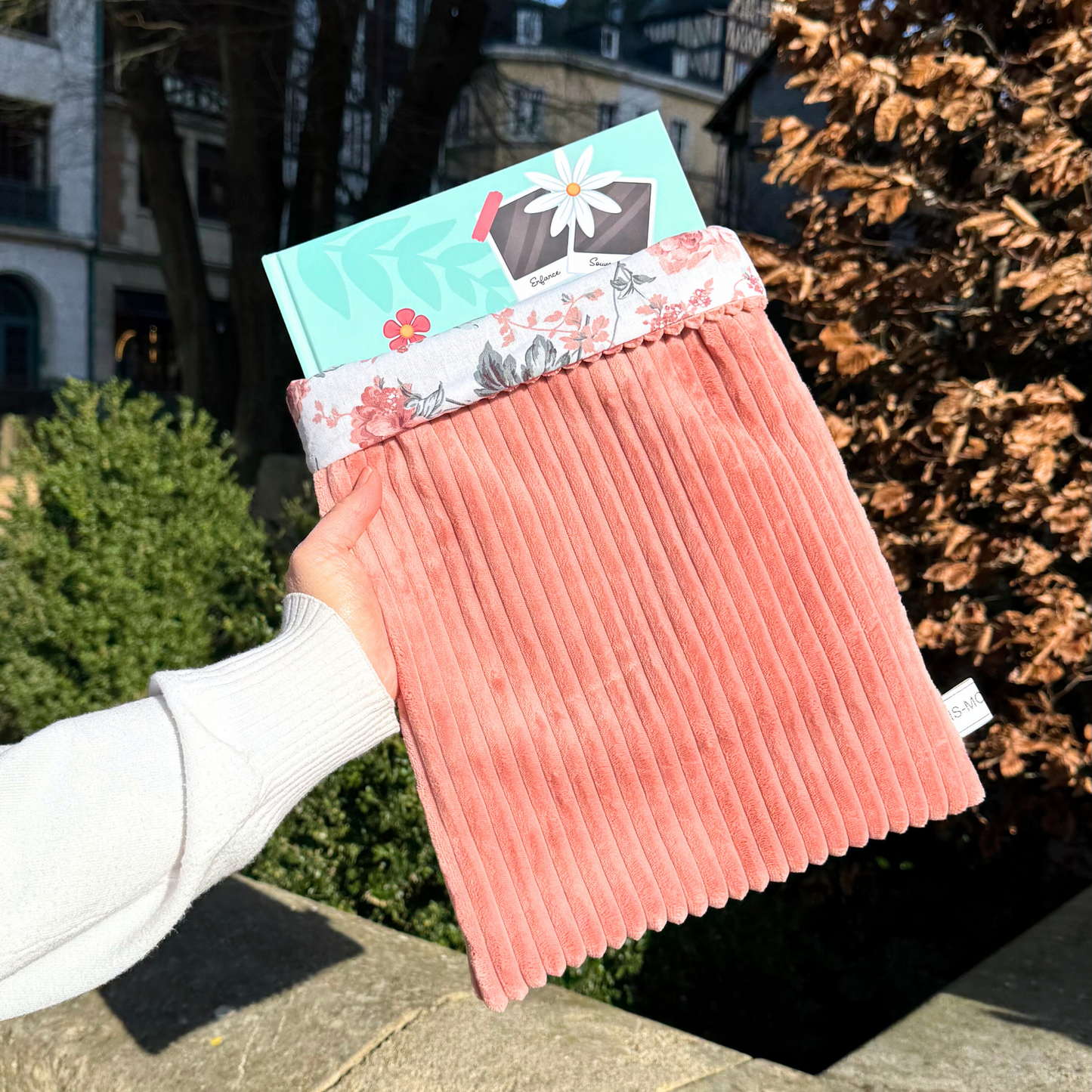 Pochette à livre - Rose