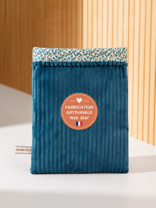 Pochette à livre - Bleu