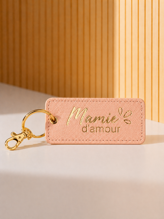 Porte-clé "Mamie d'amour"